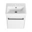 Meuble-lavabo flottant mural avec lavabo en céramique-73486540