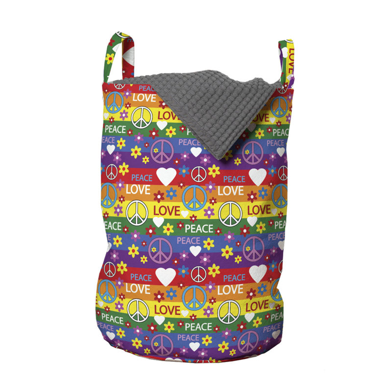 Fabric Laundry Bag with Handles