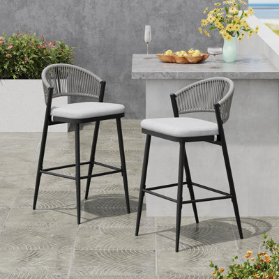 Eisen Patio Stool by Lark Manor