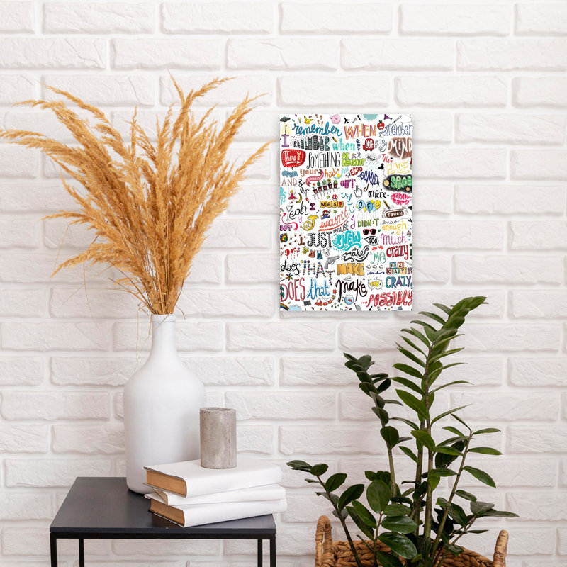 Art contemporain, art mural contemporain, H 18 po x l 12 po