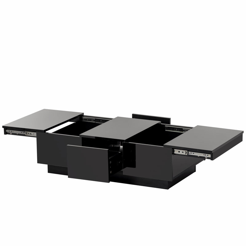Trevontay 2 - Drawer End Table, Black