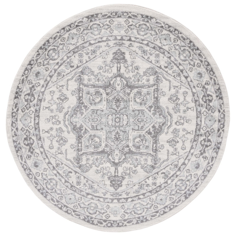 Anastasie Performance Oriental Rug, Round 6'7"