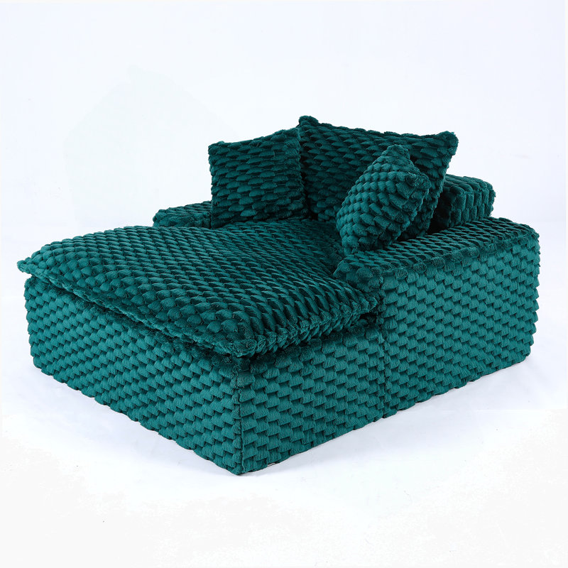 Comfort - Bearing Sofa With Pillows And Backrest, Ideal For Multiple Scenarios In Bedrooms And Living Rooms, Offering A Cozy Resting Space