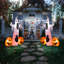 Décorations d'extérieur gonflables citrouille fantôme 8 pi Halloween