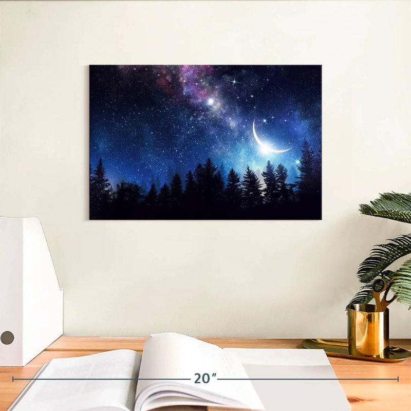 Alvord Midnight Forest, 8" H x 12" W