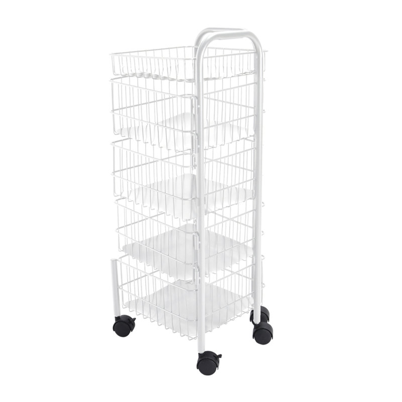 75cm H x 27cm W Utility Cart with Wheels