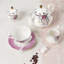 DNGJU 30.4oz. Floral Teapot Set