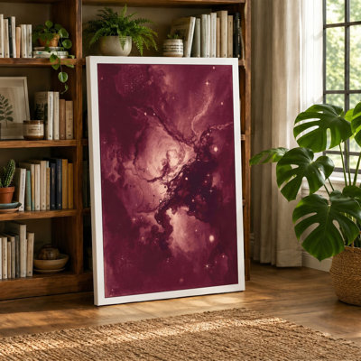 Cosmic Dust and Stars Modern - Wrapped Canvas