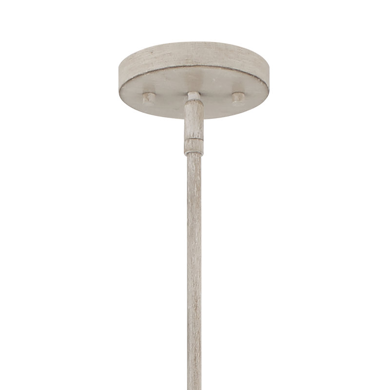 Lustre classique / traditionnel en acier à 10 lumières à intensité variable, Blanc délavé