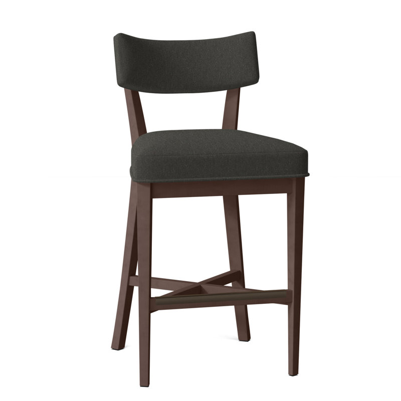 Tabouret de bar 29,5 po Juliet, Tabac, Tabouret de comptoir (siège d'une hauteur de 25,5, 2033 Mousse