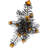 12 - Light Dimmable Tiered Chandelier