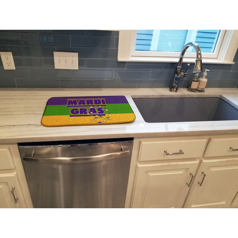 Tapis de séchage mardi gras gras