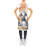 No Pattern Bib Apron