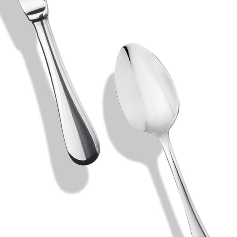 MEPRA Brescia Stainless Steel Flatware Set - Service for 4, Silver