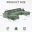 Canapé modulaire en U-1891955542