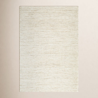 Lavande Hand-Woven Beige Rug