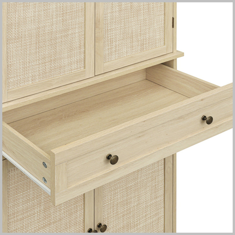 Herto Kitchen Pantry, Cream