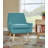 Arreon Flannel Fabric Button Tufted Armchair-613506983