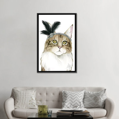 « downton cat iv », reproduction d’impression sur toile