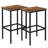 Eva-Maria Counter Stool with Metal Frame (Set of 2)