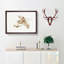 Illustration of a Cow by Jean Bernard - Picture Frame Painting Print-55579330-55579327