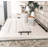 White Wooden Stove Top Cover in Soft Ivory Finish – Farmhouse Noodle Board Kitchen Countertop Tray with Handles, Fits Most Gas & Electric Ranges – Brandt Works USA-87748361