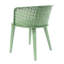Chaise de salle à manger d'extérieur, 22,32 X 21,37 29,03, fer, rouille, convient pour le porche et la cour de 2, structure en fer, large, profonde, pour patio-786899095