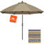Parasol de patio en oléfine 9 pi 9 pi-681813171