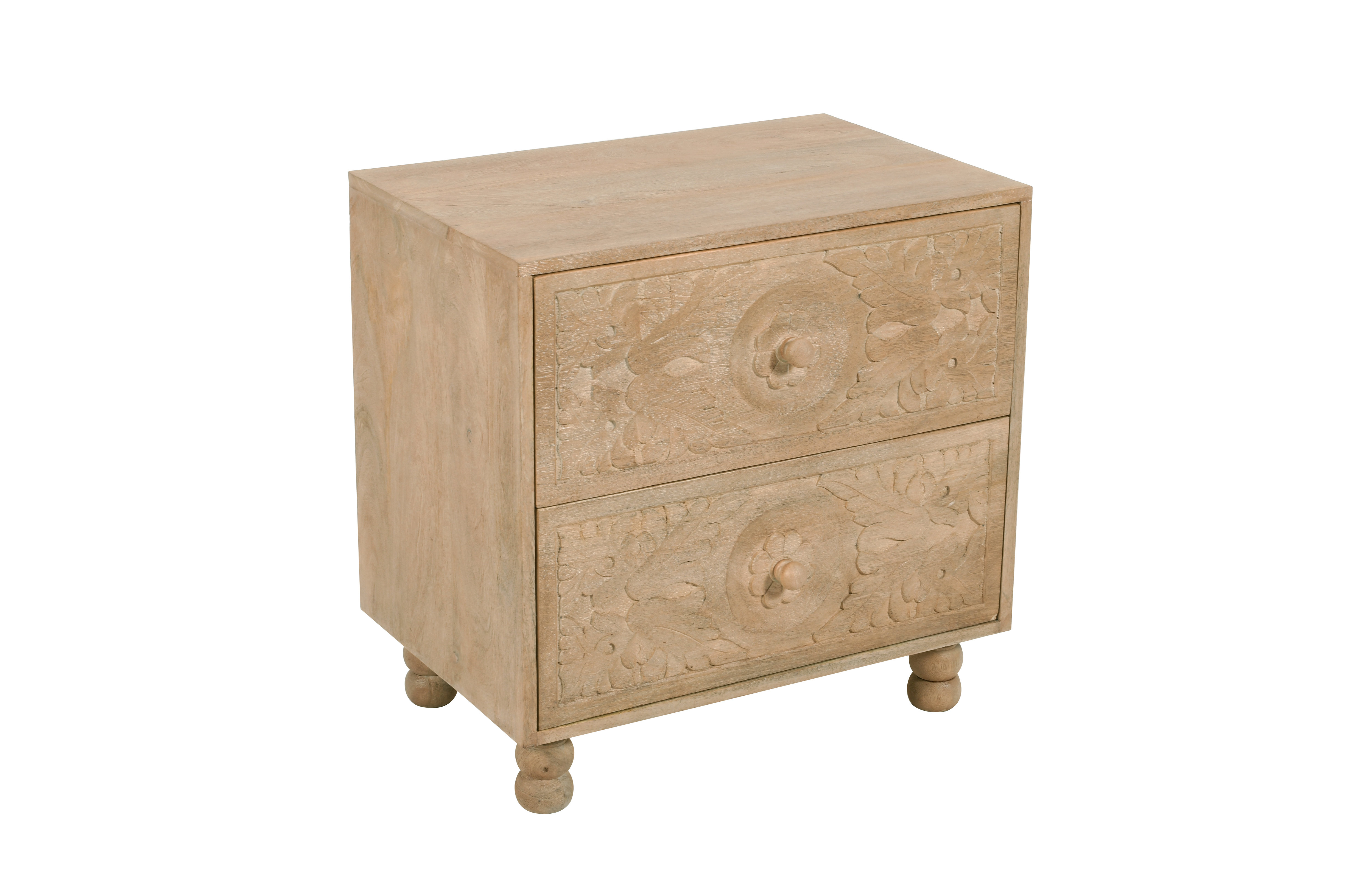 Langley Street Malley Solid Wood Nightstand | Wayfair