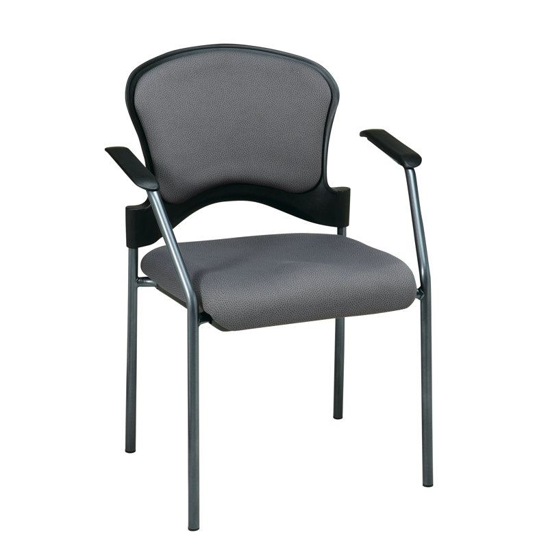 Chaise empilable avec coussin Barrios, Sans roulettes, FreeFlex brun clair, Sans accoudoirs
