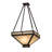 Whitewing 2 - Light Timeless Bronze Unique/Statement Pendant