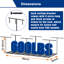 Support de rangement pour garage 3x8FT
