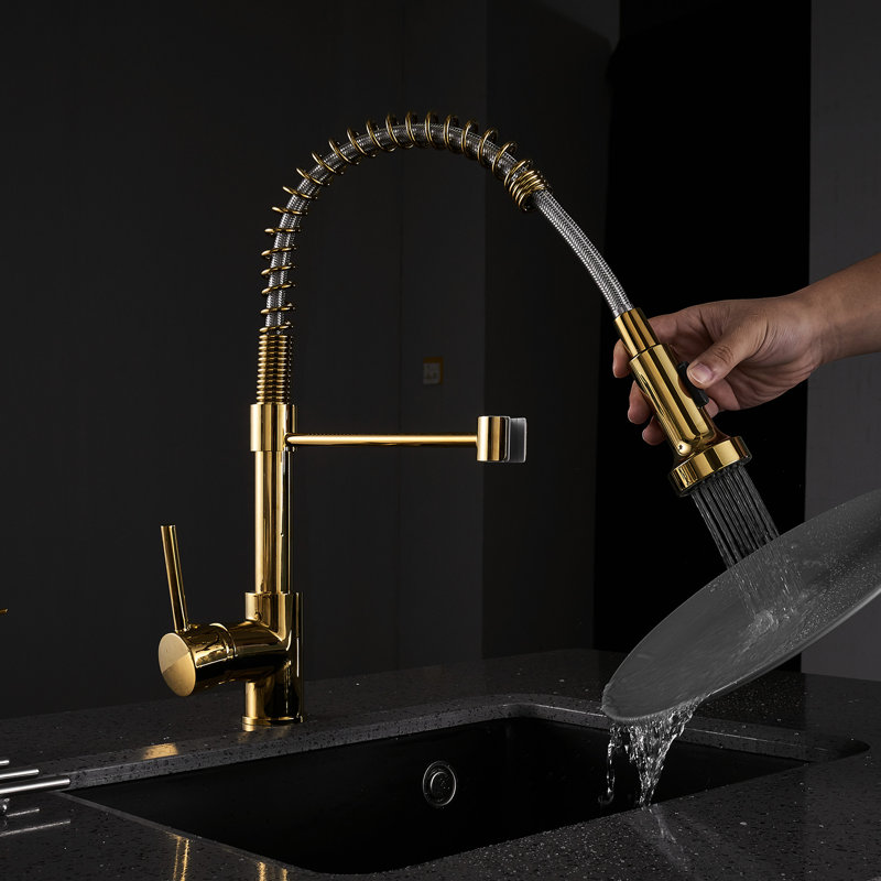 Robinet de cuisine commercial Tempting Gold