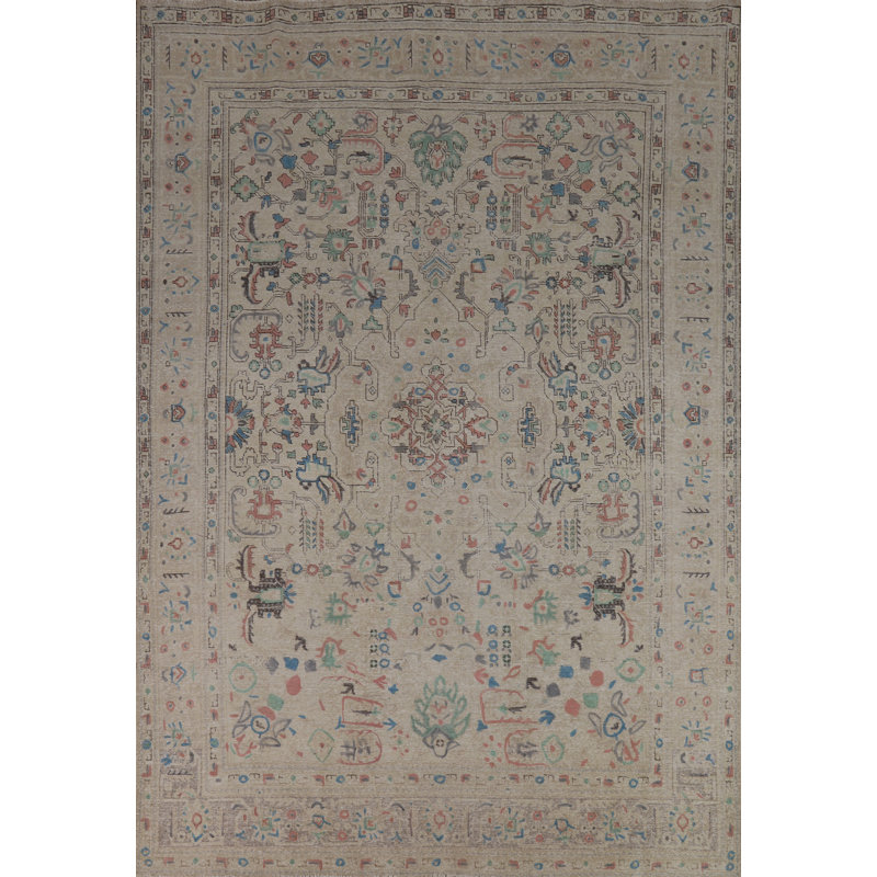 Tapis traditionnel en laine surdimensionné 8 x 11