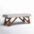 Polyester Upholstered Bench-1692406813