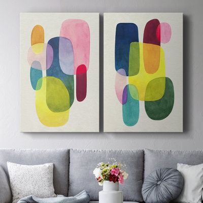 Sunlit Spectrum I-Premium Gallery Wrapped Canvas -Ready to Hang