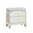 Gemma 2-Drawer Nightstand in Platinum