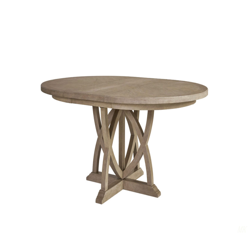 Table de salle à manger ronde extensible