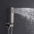 Complete Shower System with Rain Shower Heads-86783762