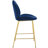 Scoop Gold Stainless Steel Leg Performance Velvet Counter Stool-231606492-221402084