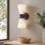 Vintage Dimmable Armed Sconce With Milk Glass Shade Vibrant French Gold-125177383