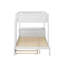 Lit superposé double avec lit gigogne, lit superposé en bois avec ports USB, rangement et bureau-1512096537