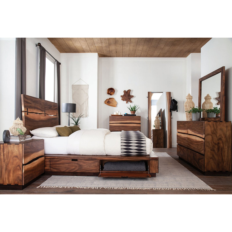Mallory Storage Platform Bed, King