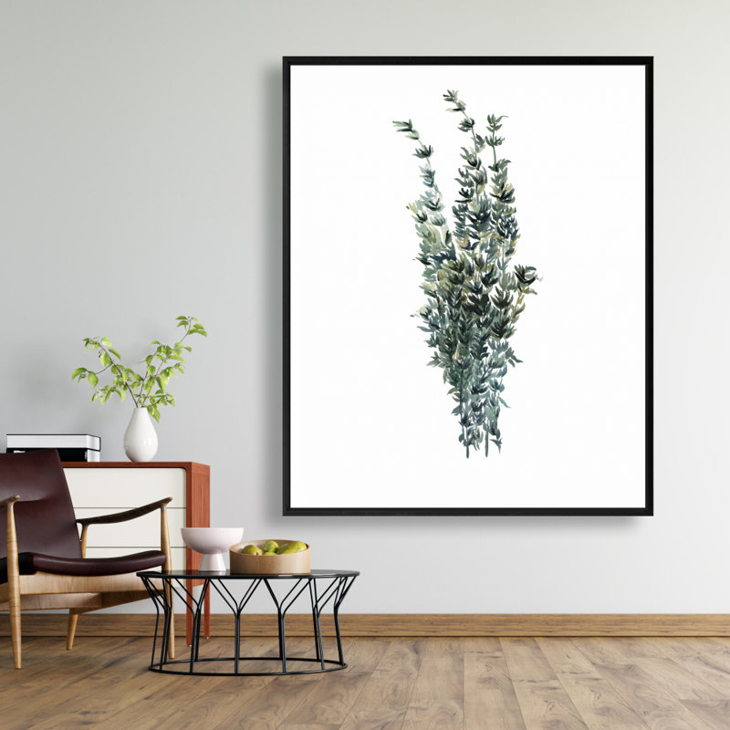 Thyme Leaves Bundle Print On Canvas