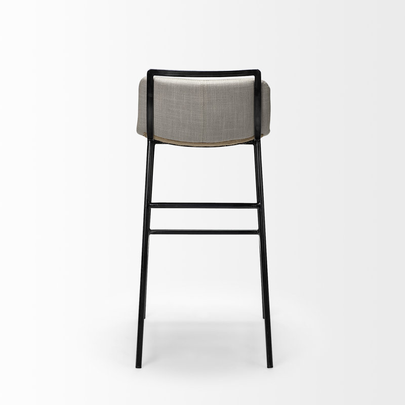 Mylo Upholstered Counter Stool - Metal Frame | Wayfair