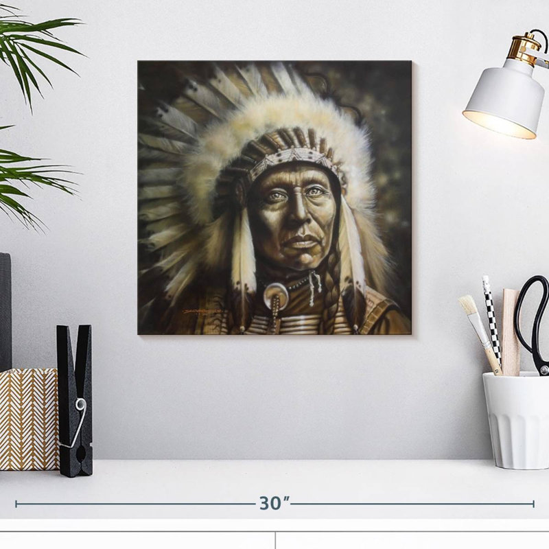 Leisha Chief, 16" H x 16" W
