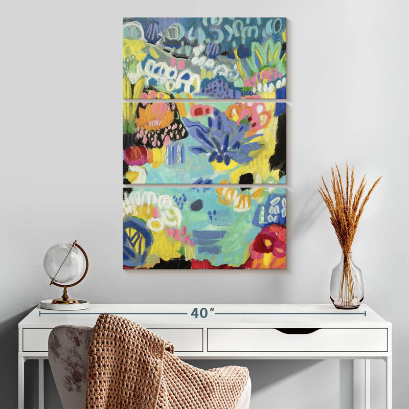 Avery Whimsical Pond III, 32" H x 20" W