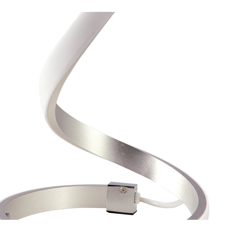 Voris LED 28cm Table Lamp, Silver