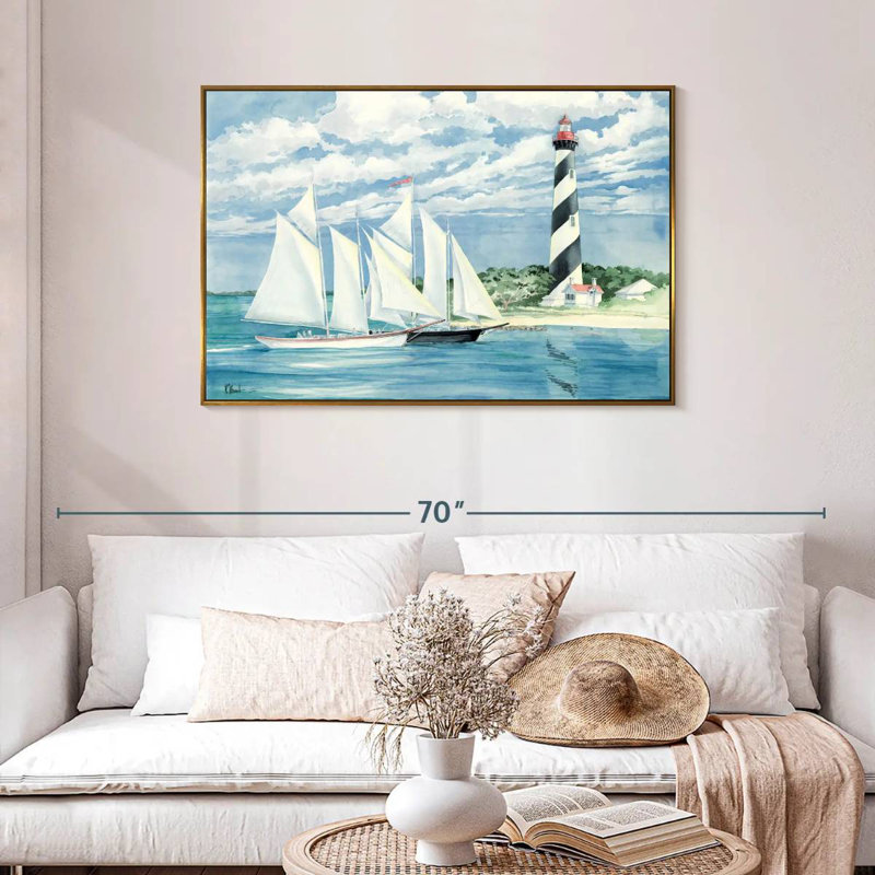 Passer la lumière, Cadre flottant doré, 43 po x 29 po