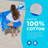 Aamora Pizza Eating Shark Beach Towel | 100% Cotton Pool Towel, 30"x60" (Set of 2)